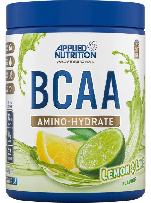 Applied Nutrition - BCAA Amino Hydrate - Lemon & lime - Edzés közbeni és regeneráló cukormentes ital