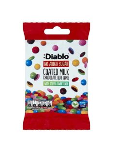   Diablo drazsé cukorbevonatos tejcsoki 40gr (hozzáadott cukor nélkül)