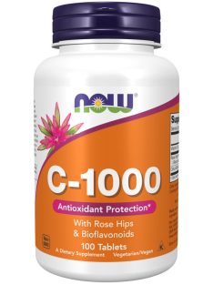   Now Foods Vitamin C-1000mg 100 tab. - Immunrendszer támogató étrend-kiegészítő tabletta