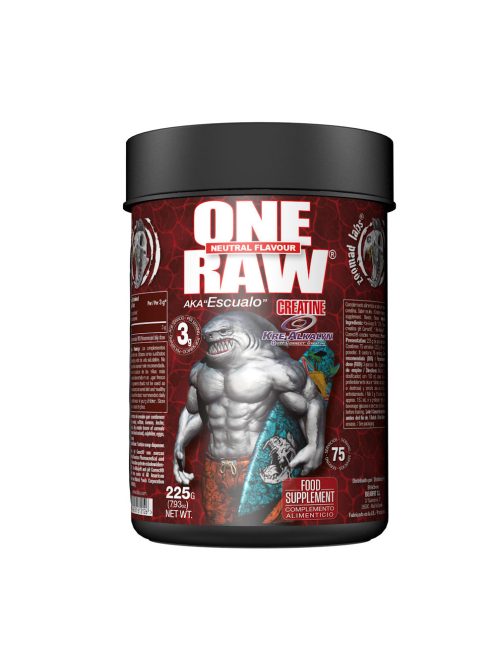 Zoomad Labs One Raw Krealkalyn 225g 75 servs - Fizikai teljesítmény növelő kreatin tartalmú értend-kiegészítő készítmény
