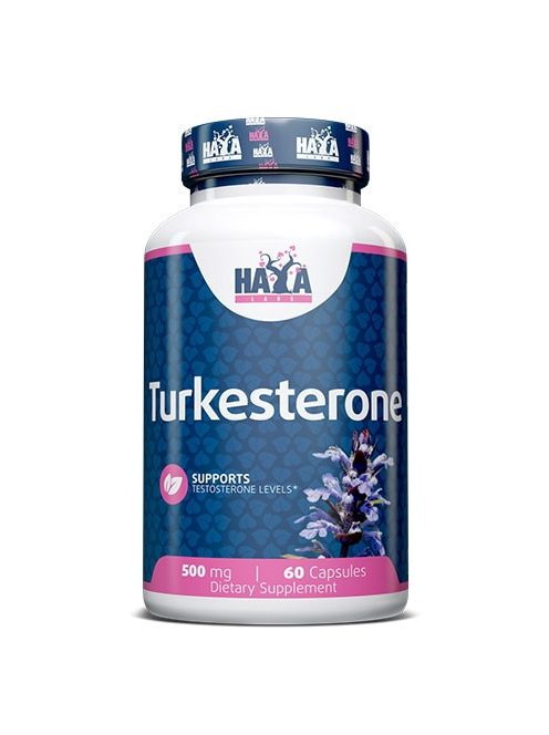 Haya Labs Turkesterone 500mg / 60 kapszula - Fizikai teljesítmény maximalizáló étrend-kiegészítő kapszula