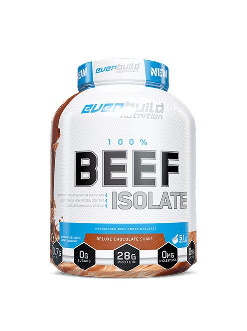 EverBuild Nutrition 100% Beef Isolate™ 908 g / 1816 g - 1816, Vanilla - Tömegnövelő marhahús alapú fehérje izolátum