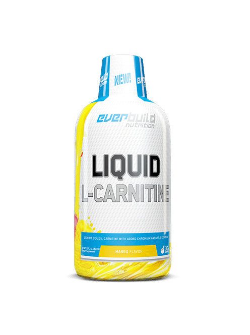 EverBuild Nutrition LIQUID L-CARNITINE + CHROMIUM™ / 450 ml - Mango - Anyagcsere növelő, zsírégető koncentrátum