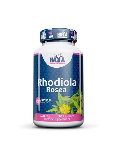 Haya Labs Rhodiola Rosea Extract 500mg / 90 Caps. - Test tonizáló étrend-kiegészítő kapszula