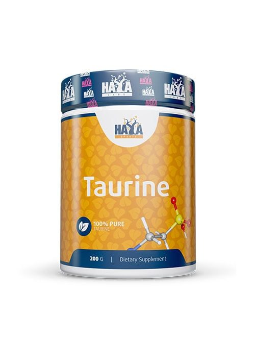 Haya Labs - Sports Taurine 200g. - Koncentráció növelő és fáradtság csökkentő étrend-kiegészítő por