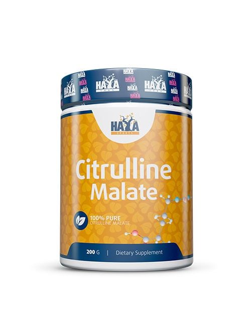 Haya Labs - Sports Citrulline Malate 200g - Erőteljesebb izomregenerációt ígérő étrend-kiegészítő por