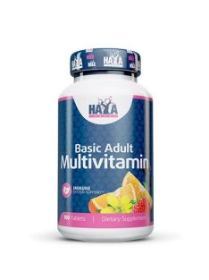   HAYA LABS - Basic Adult Multivitamin / 100 tab. - Hatékony immunrendszer stimulátor