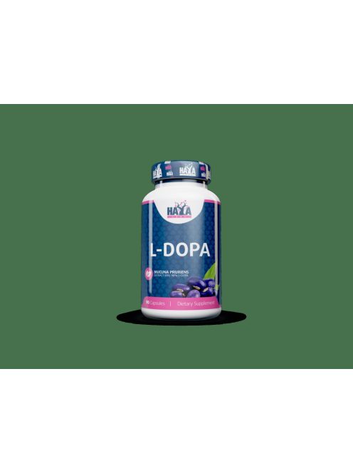 Haya Labs L-DOPA /Mucuna Pruriens kivonat/ 90 Caps - Növekedési hormon termelődését segítő étrend-kiegészítő kapszula