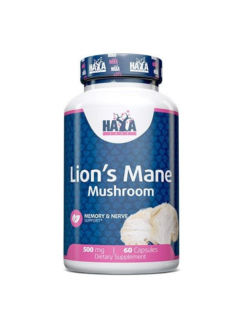 HAYA LABS - Lion's Mane Mushroom 500mg. / 60 db kapszula
