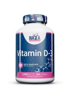   Haya Labs - Vitamin D-3 / 5000 IU / 250 tab - Egészséges csontokat támogató étrend-kiegészítő tabletta