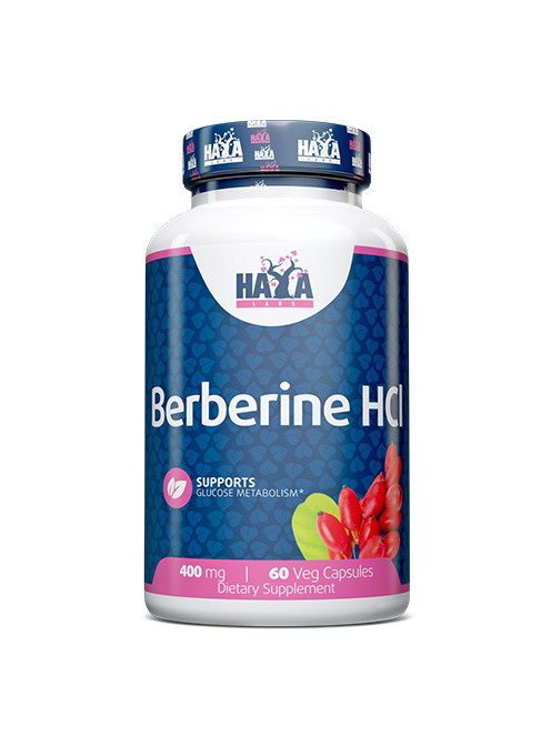 HAYA LABS Berberine  HCL 400mg. / 60 VCaps