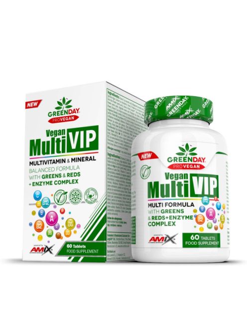 Amix Nutrition - GreenDay ProVegan Multi VIP tabletta 60 db