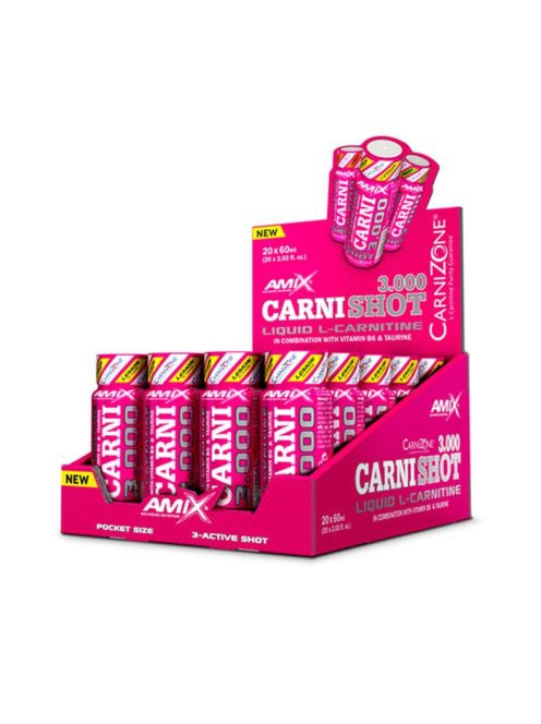AMIX Nutrition - CarniShot 3000mg 20 x 60 ml - Mojito