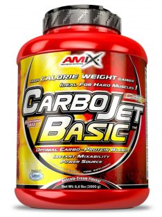   Amix Nutrition - CarboJet™ Basic 3000 g / 6000 g - 3000, eper - Magas kalóriatartalmú súlygyarapító