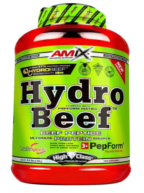 AMIX Nutrition - Hydro Beef Protein High Class Proteins 1000g Double Chocolate Coconut - Hidrolizált marhafehérje-kiegészítő